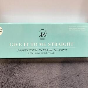 Professional 1 Inch Ceramic Flat Iron-Leyla Milani